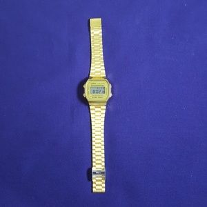 Gold Metal Watch